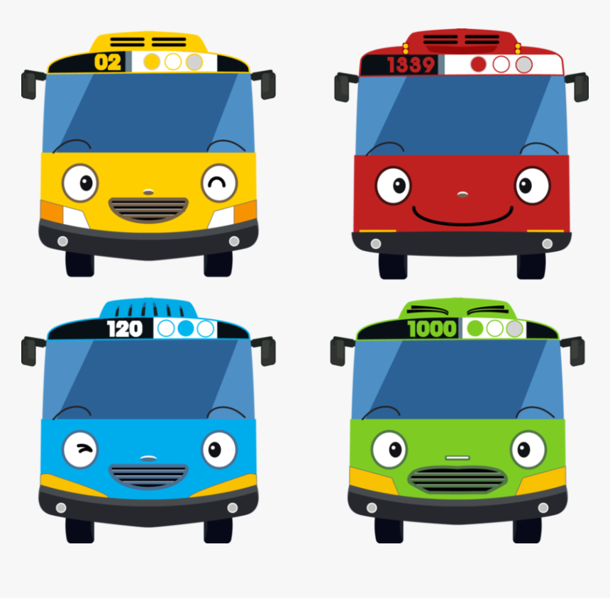 타요 버스, HD Png Download