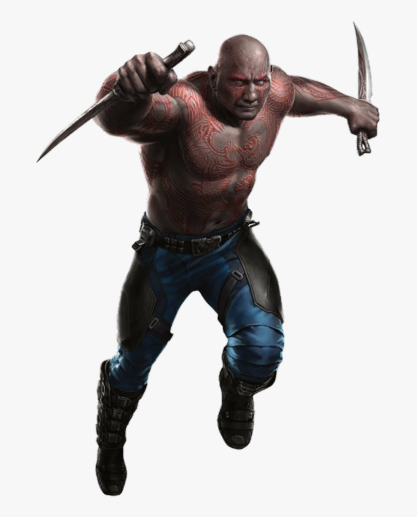 Avengers Infinity War Drax Png, Transparent Png
