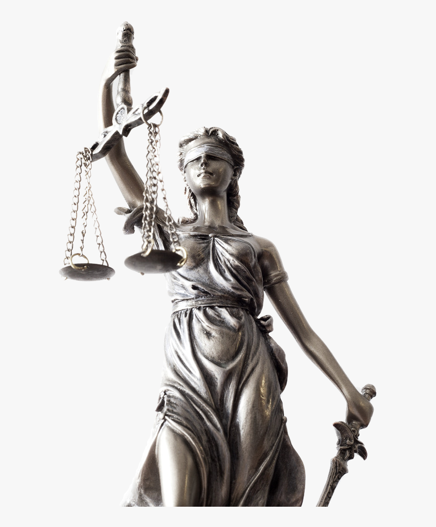 Lady Justice Statue Png - Blind Justice Statue Png, Transparent Png
