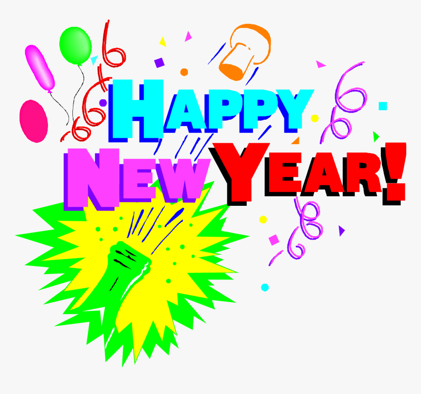 Year S Eve Happy Reading Transprent - New Year Celebration Clipart, HD Png Download