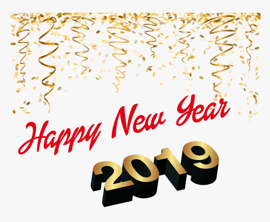Happy New Year Png Free Download - Happy New Year Png, Transparent Png