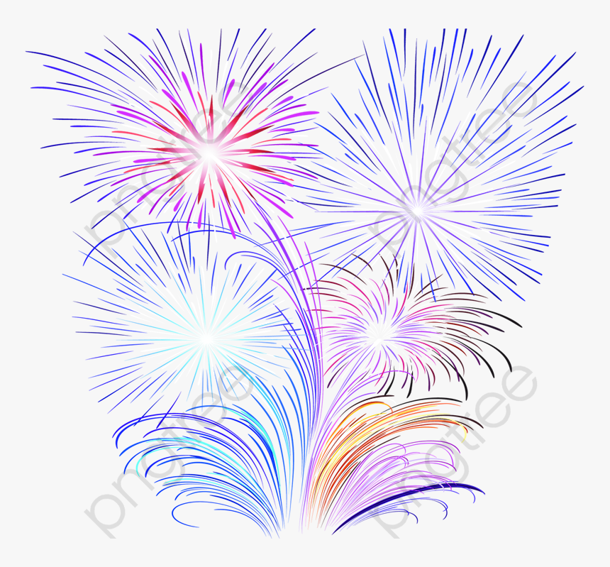 Celebrate Clipart Firework - Celebration Fireworks Png, Transparent Png