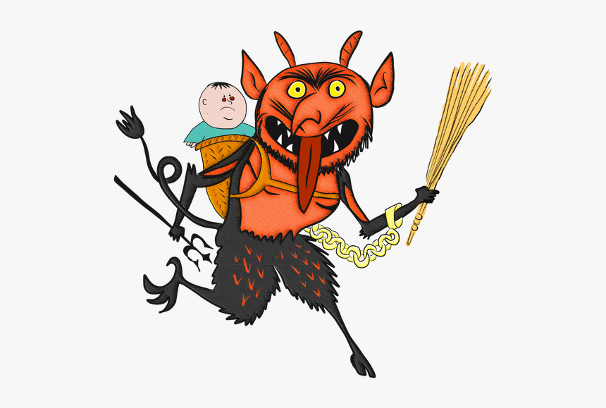 Witches And Beatniks Page - Krampus Clipart, HD Png Download