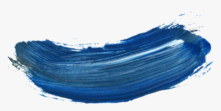 Water Brush Blue Png, Transparent Png