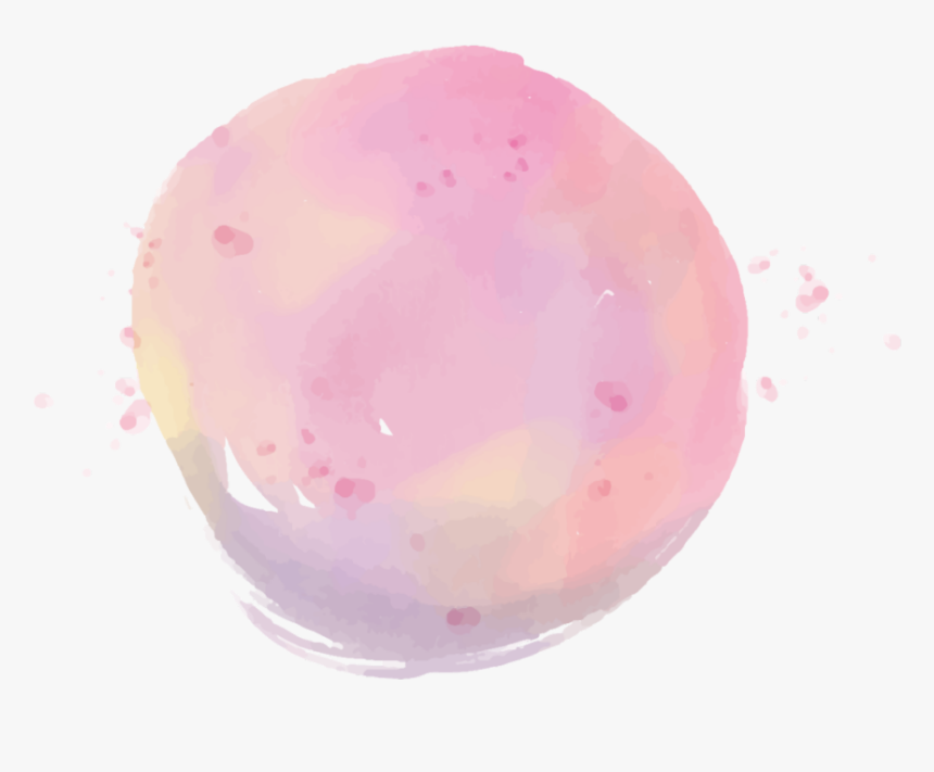 #pink #watercolour #watercolor #paint #paintsplatter - Fruit, HD Png Download