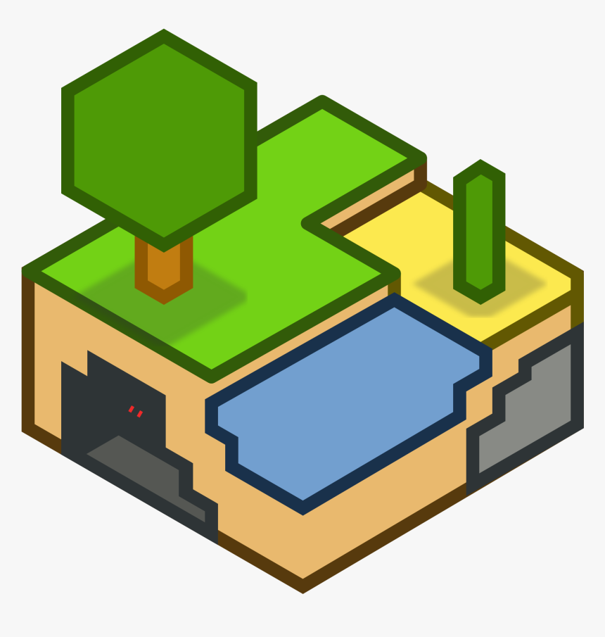 Free Minecraft-like Family Gaming On Your Linux Pi - Minetest Logo, HD Png Download