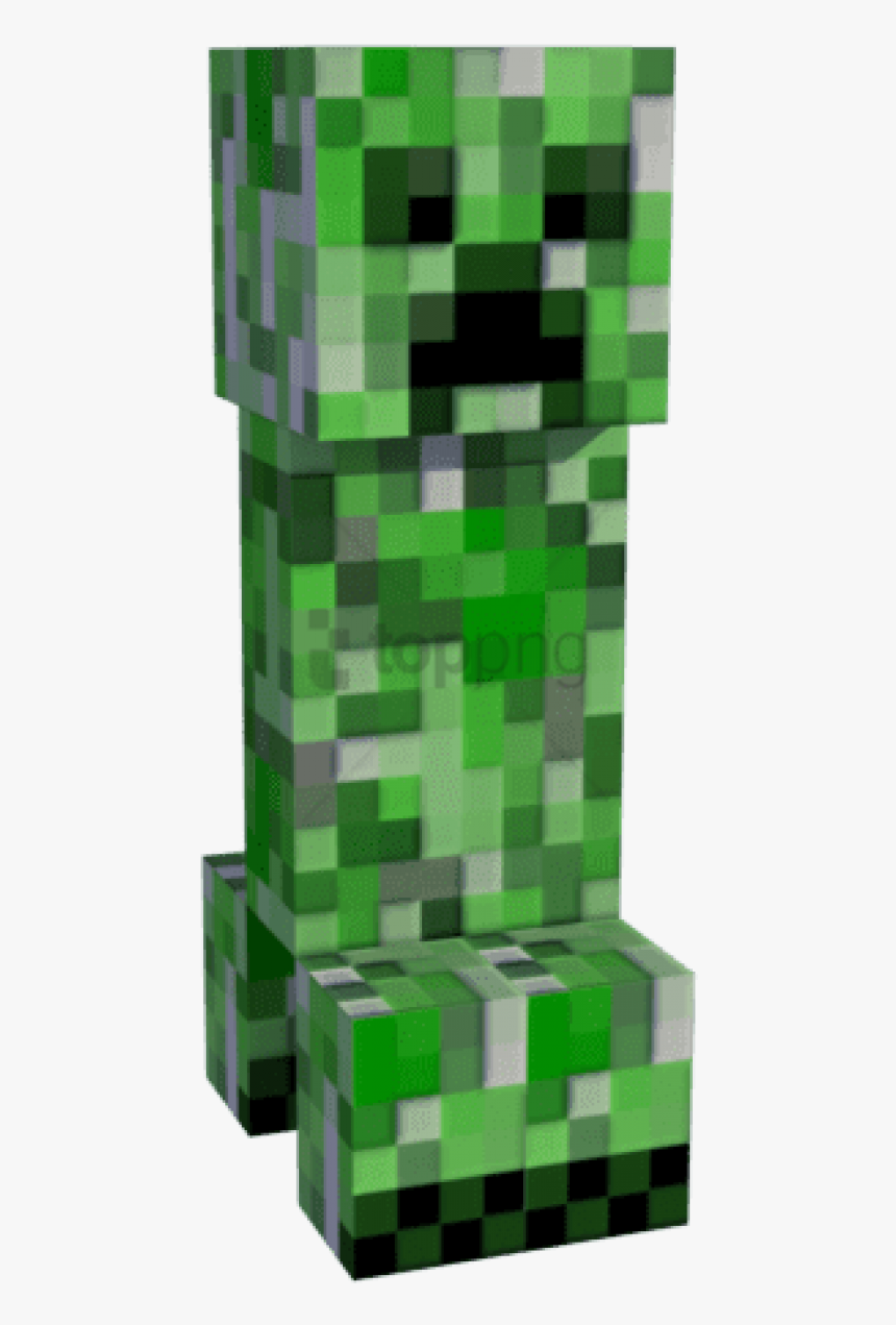 Minecraft Creeper Transparent - Creeper Png, Png Download