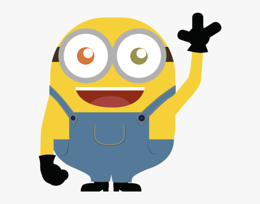 Vector Minion Bob - Bob Minion Vector Png, Transparent Png