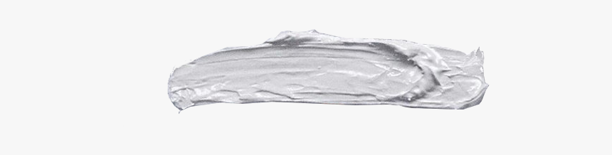 White Transparent Paint Smear, HD Png Download