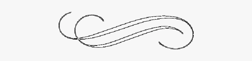 Lines Clipart Divider - Line Art, HD Png Download