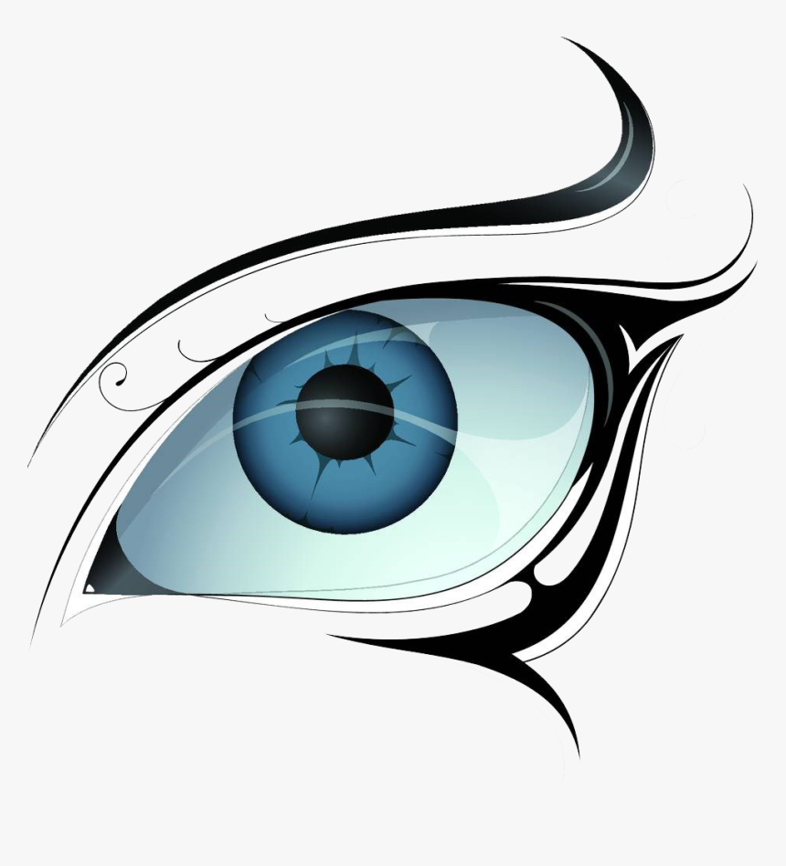 Tattoo Eye Vecteur Illustration - Eyes Png Tattoo, Transparent Png