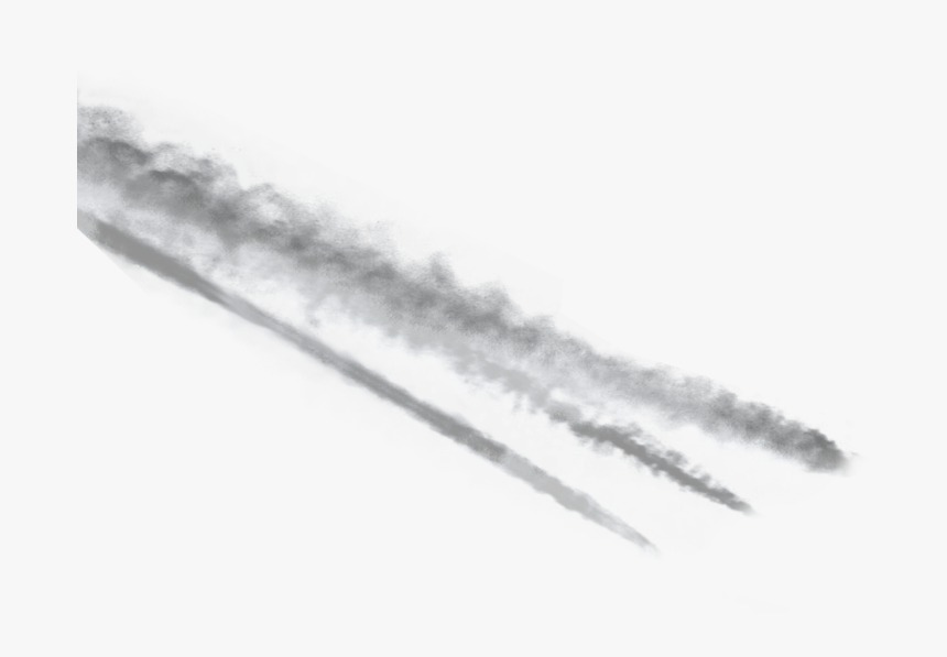 Missile Smoke Png - Sketch, Transparent Png