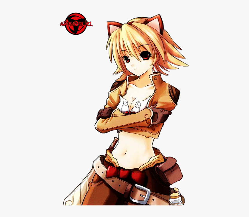 Anime Cat Girl Mechanic, HD Png Download
