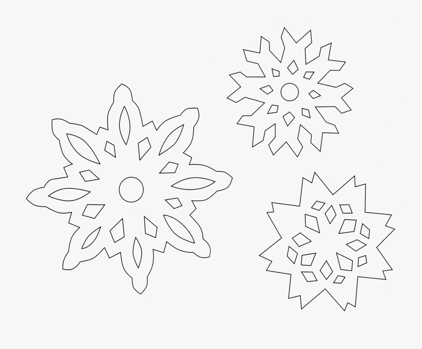 Snowflake Design Clipart Png Free Library Snowflake - Snow Flake Clip Art, Transparent Png