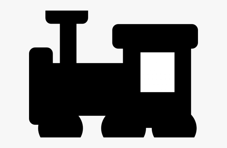 Engine Clipart Black Train - Clipart Black Train Engine, HD Png Download