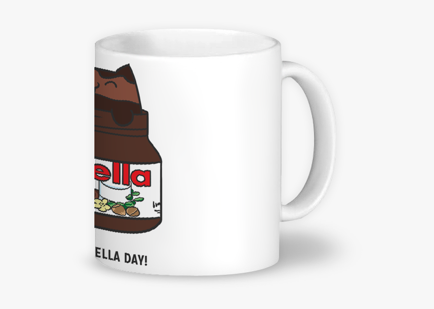 Caneca Happy Nutella Day De Priscilla C - Coffee Cup, HD Png Download