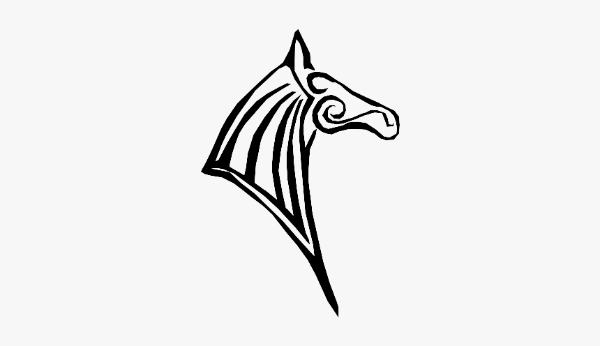 Tattoo Horse Designs Easy, HD Png Download