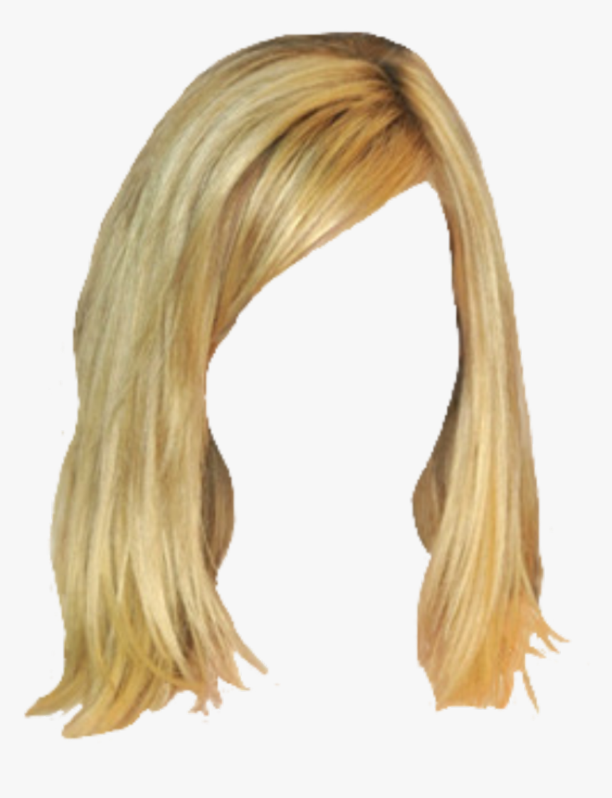 #hair #wig #extensions #blonde #hairstyle, HD Png Download