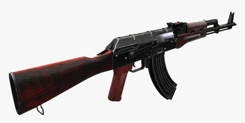 Transparent Rifle Akm Transparent Png Clipart Free - Ak 47 Png, Png Download