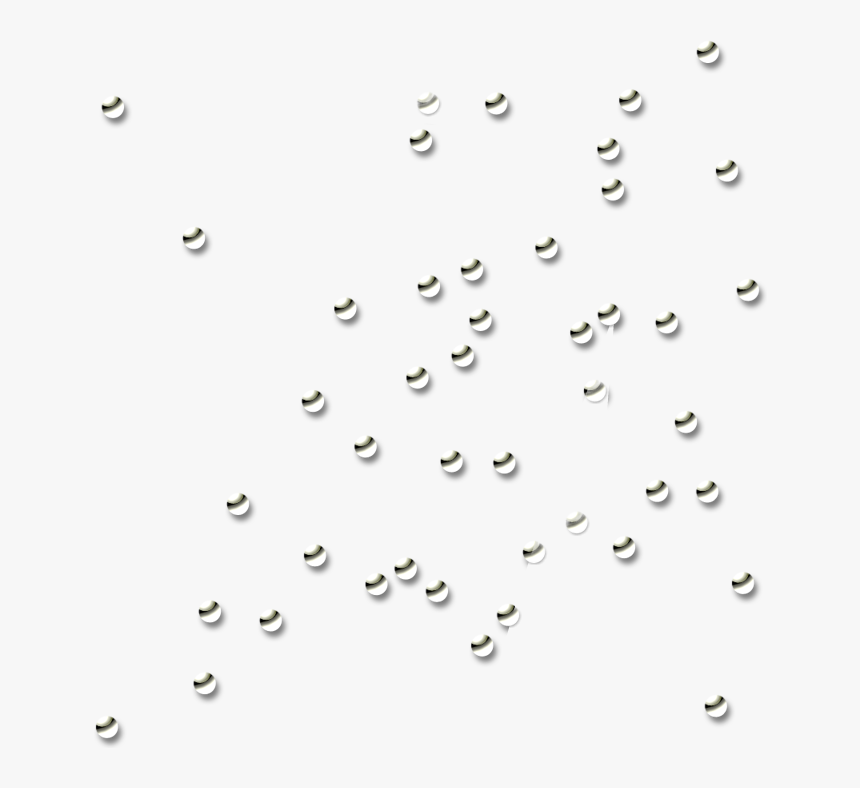 Silver Dots Png - Black-and-white, Transparent Png