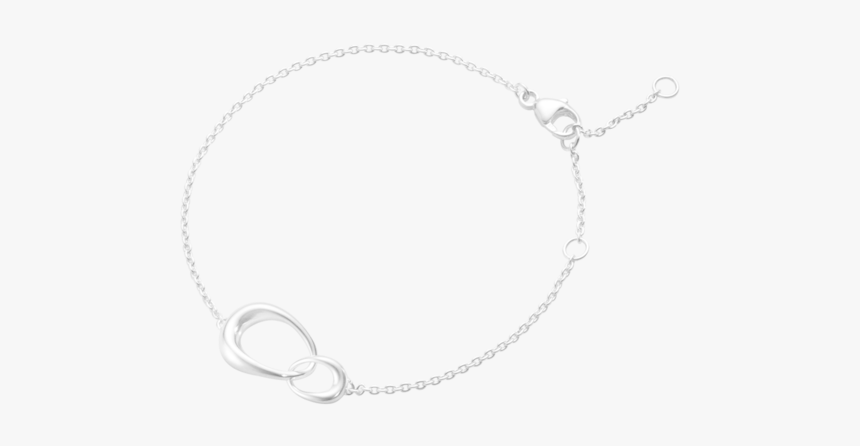 Pack 10012370 Interlocking Bracelet Silver - 喬治 傑 生 手鍊, HD Png Download