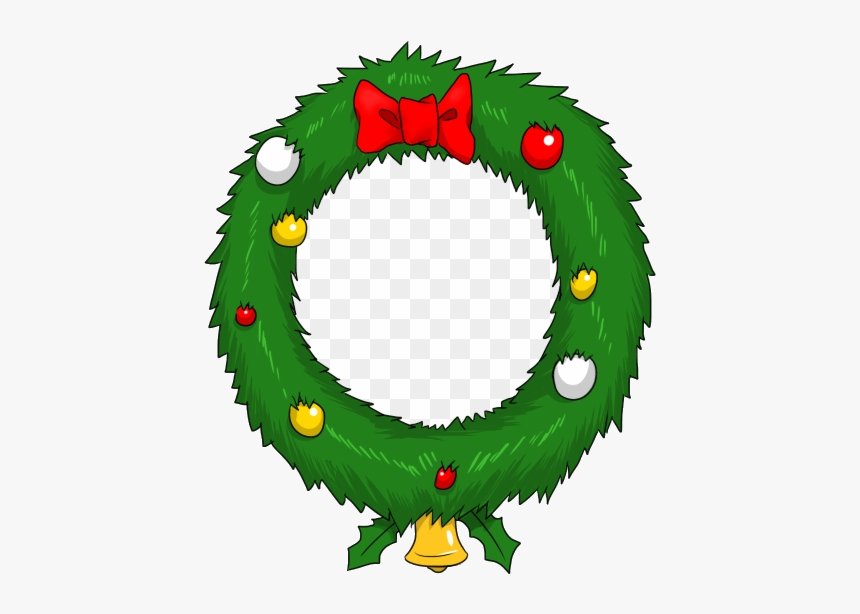 Grinch Free To Use Public Domain Christmas Wreath Clip - Christmas Wreath Clipart, HD Png Download