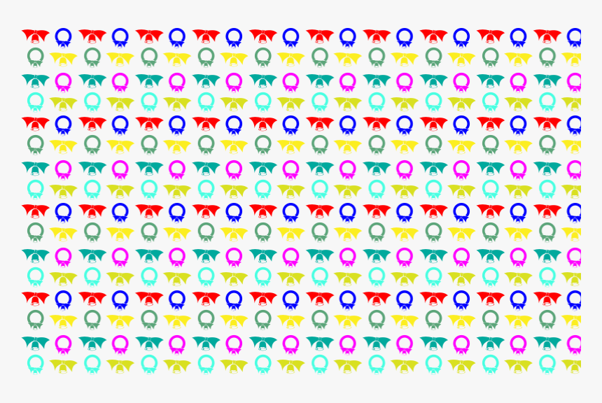 Colorful Bells Seamless Pattern, HD Png Download
