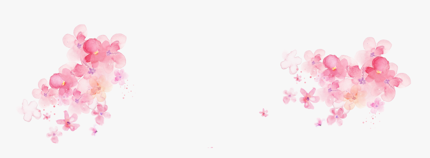 Flower Desktop Background Hd Watercolor, HD Png Download