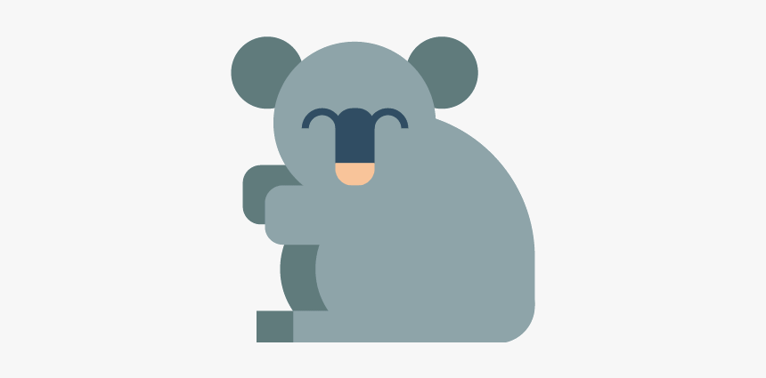 Koala Bear Cartoon Gif, HD Png Download