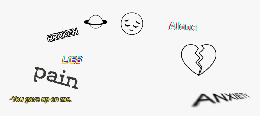 #crown #love #sad #sadboy #sadgirl #heart #heartbreak - Heart, HD Png Download