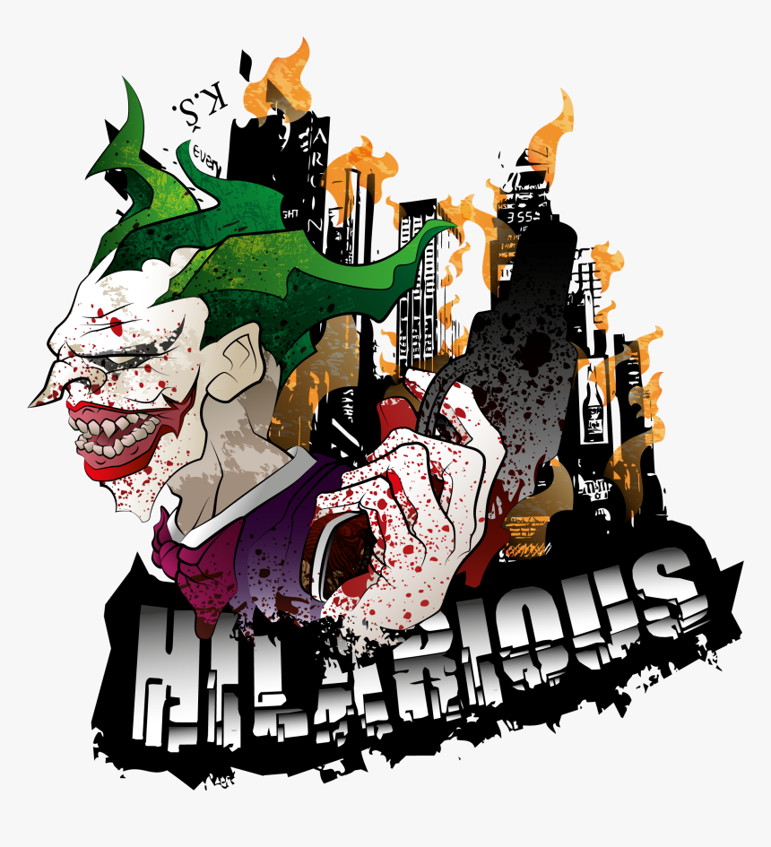 Collection Of Free Joker Vector Design - Background Vektor Joker Hd, HD Png Download