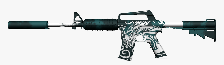 M4a1s Silhouette Csgo , Png Download - Csgo M4a1 S, Transparent Png