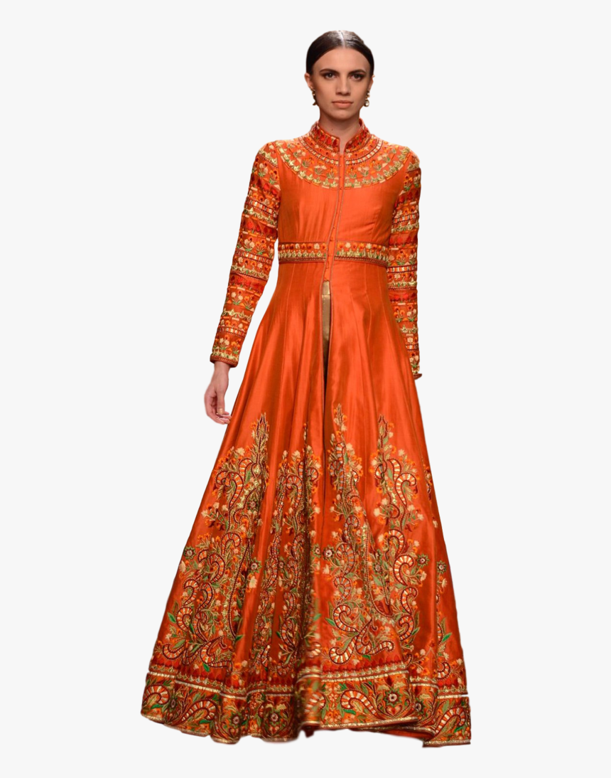 Jacket Anarkali, HD Png Download