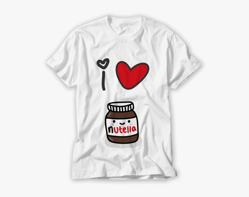 Camiseta I Love Nutella - Camisa Hoje Tem Gol Do Gabigol, HD Png Download