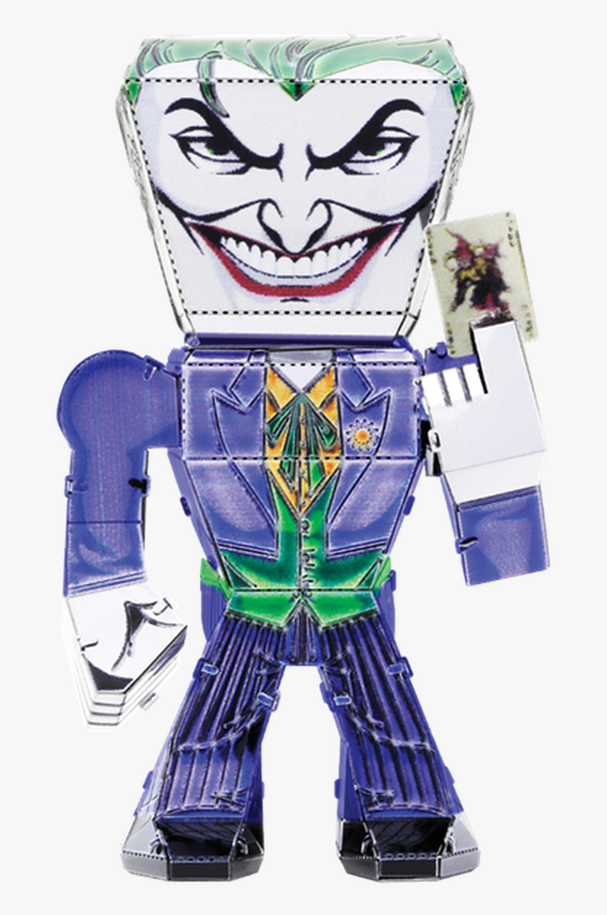 Joker Png Classic Metal Earth Legends Jusice, Transparent Png