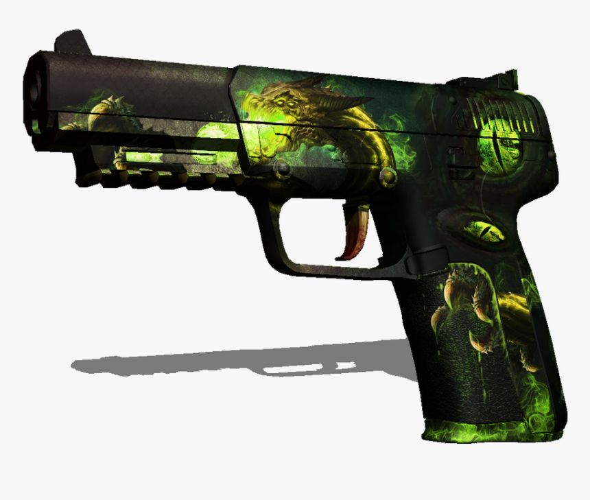 Csgo Png Five Seven Fiveseven By Slaaneshg - Firearm, Transparent Png