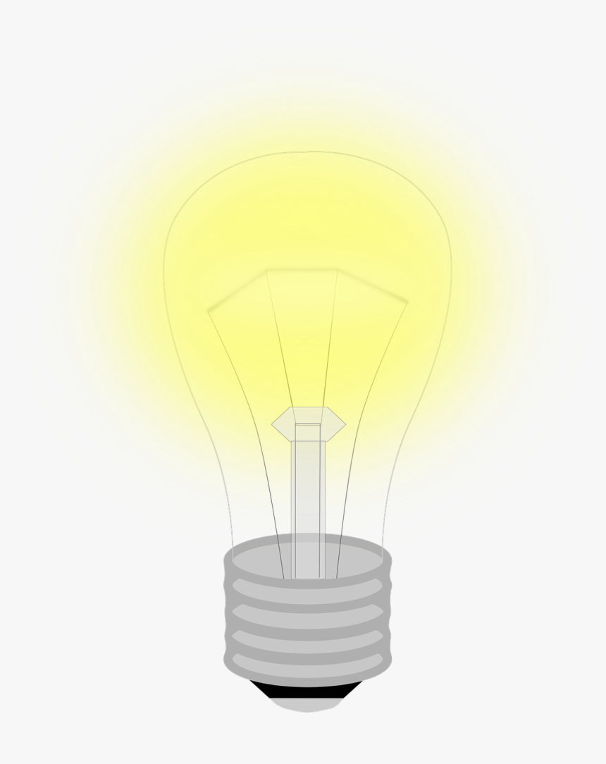The Light Bulb Light Replacement Lamp Free Photo - Bong Den Toa Sang, HD Png Download