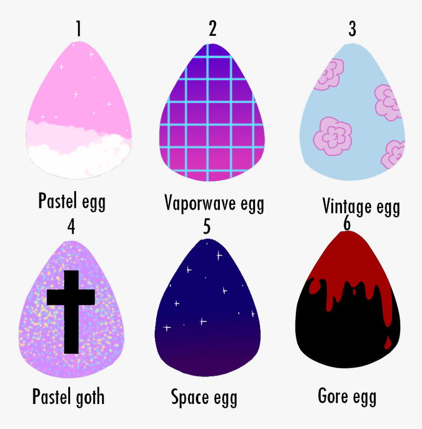 Egg Png Aesthetic Aesthetic Egg Adopts By Irlbubble, Transparent Png