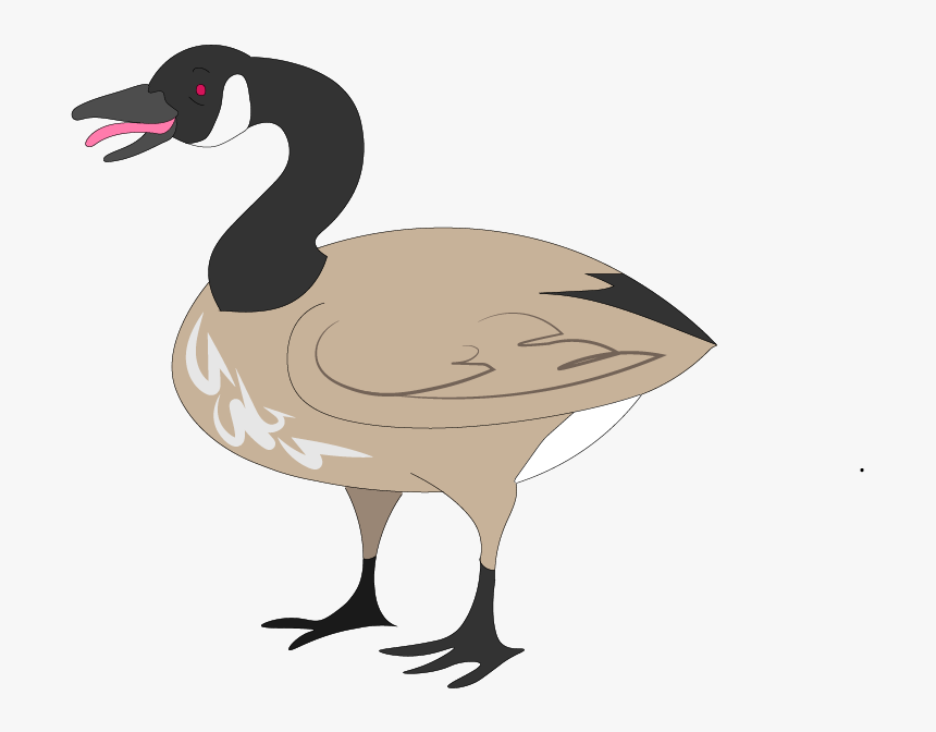 Canada Goose Illustrated For A North By Northwestern, HD Png Download