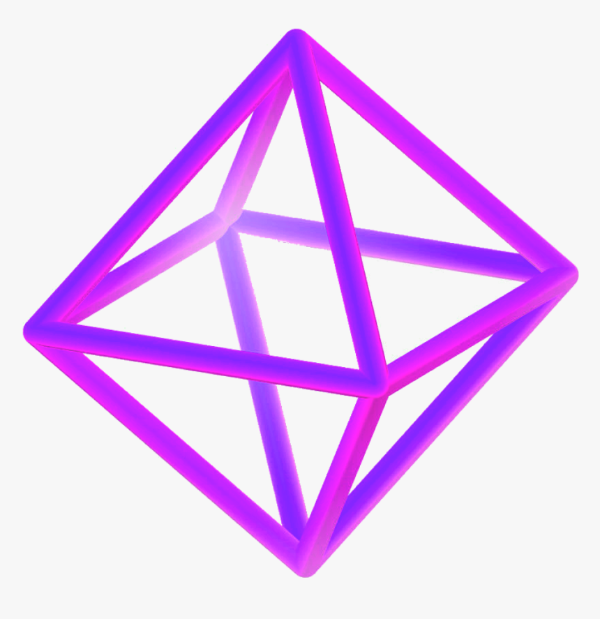 #freetoedit #vaporwave #vaporwavecrew #webpunk #aesthetic - Octahedron Definition, HD Png Download