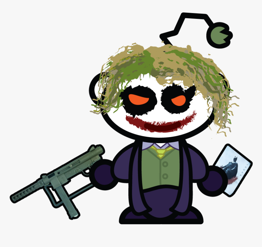 Whats Your Thought On This Dark Knight Joker Snoo - Joker, HD Png Download
