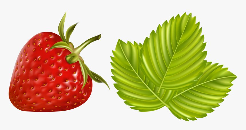 Fruits Vegetables And Berries - Клубника Мультяшная Пнг, HD Png Download
