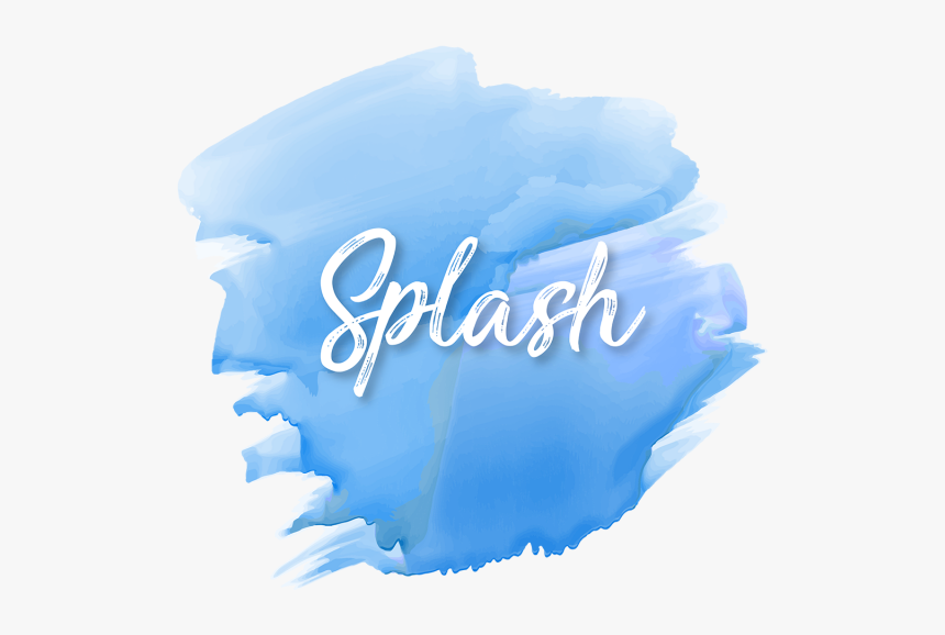 Vector Splatters Blue - Illustration, HD Png Download