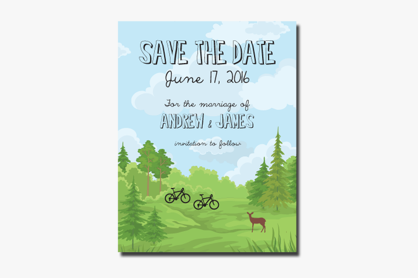 여름 숲 일러스트, HD Png Download