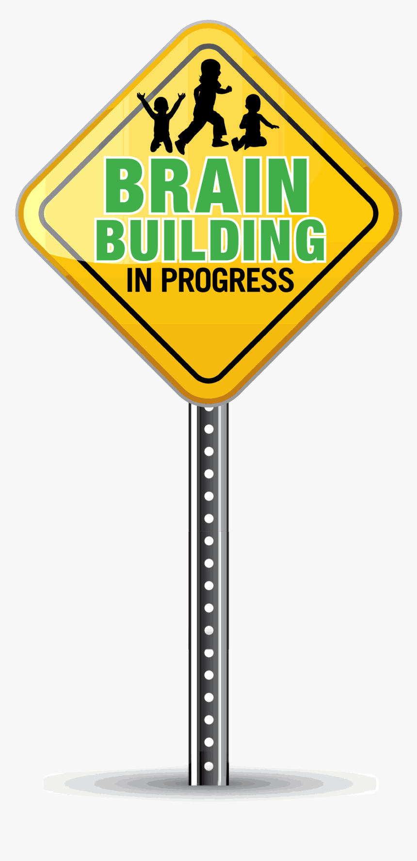 Free Brain Building Cliparts - Brain Work In Progress, HD Png Download