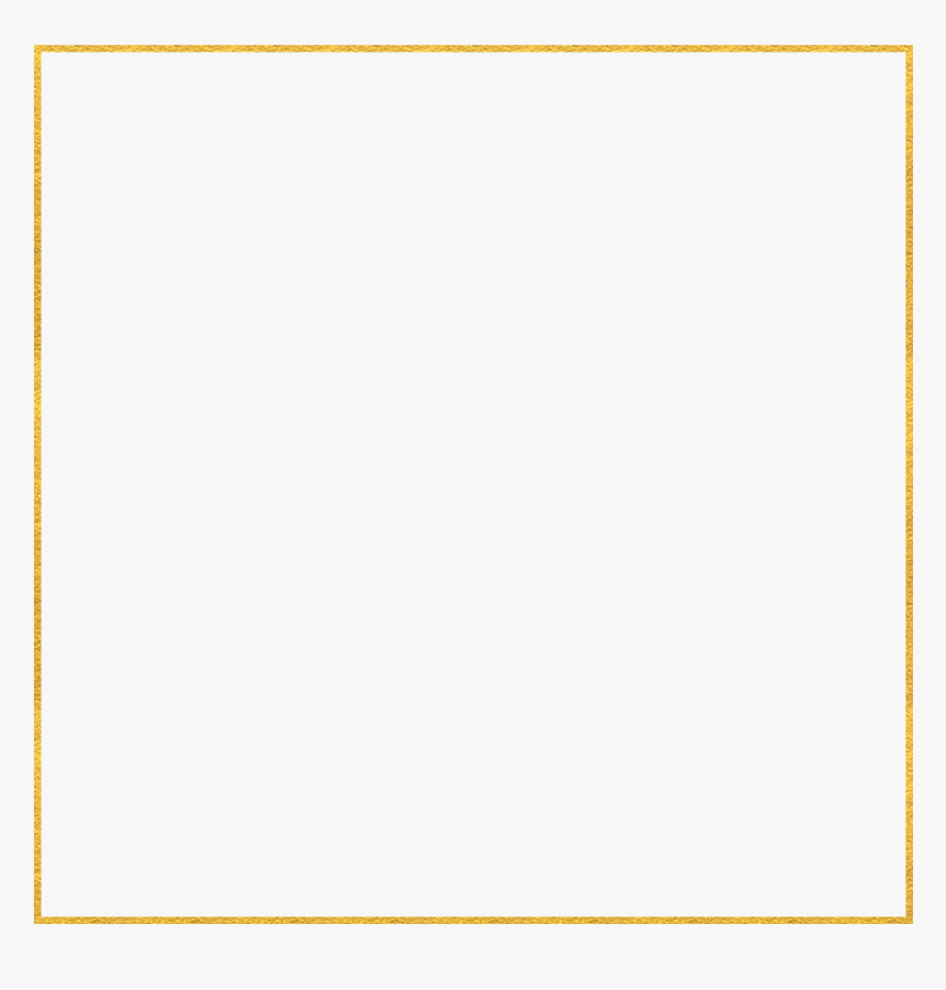 Gold Frame - Paper Product, HD Png Download