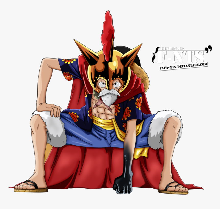 Luffy With A Beard, HD Png Download