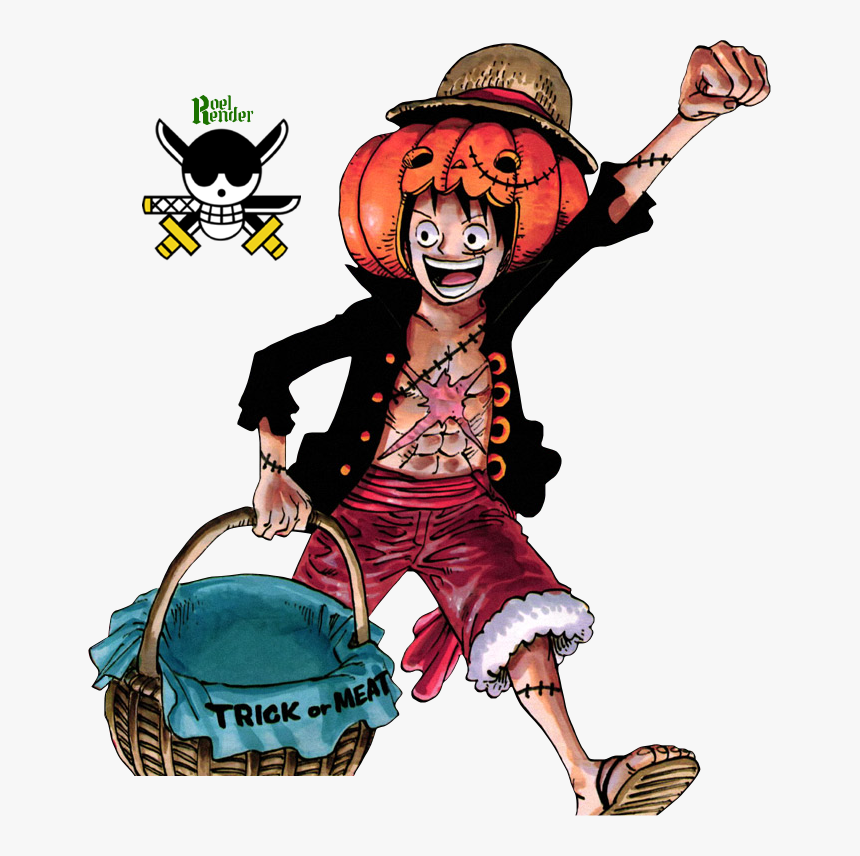 Monkey D Luffy 12 Photo Monkeydluffy14b - One Piece Luffy Halloween, HD Png Download