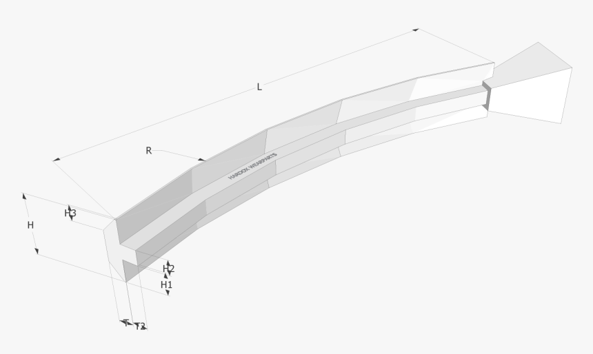 Delimbing Knives For Harvesters In Hardox® Steel - Arch, HD Png Download
