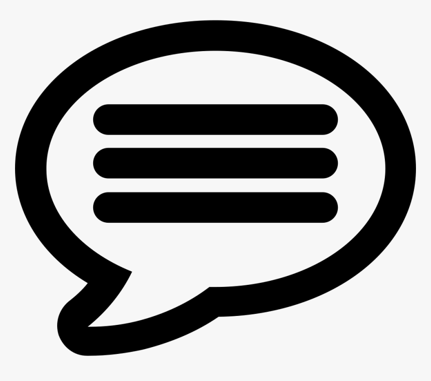 Speech Bubble - Circle, HD Png Download
